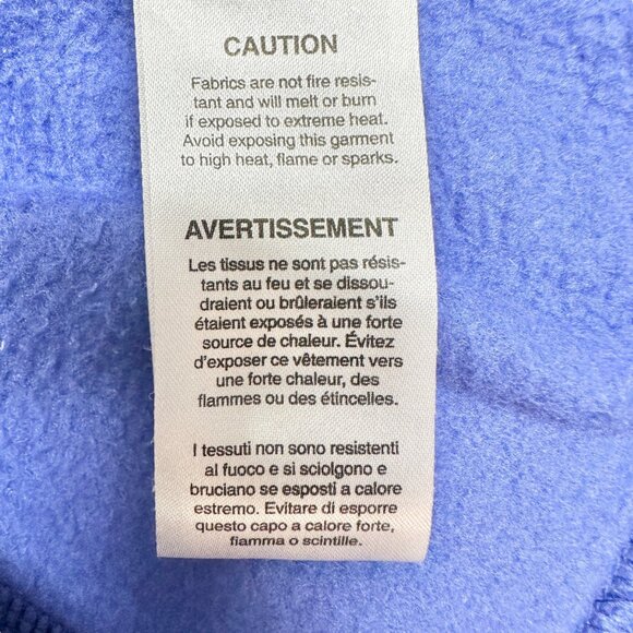 Columbia Fleece Jacket Womens L Blue Full Zip Cozy Warm Lightweight Polyester - Picture 8 of 10